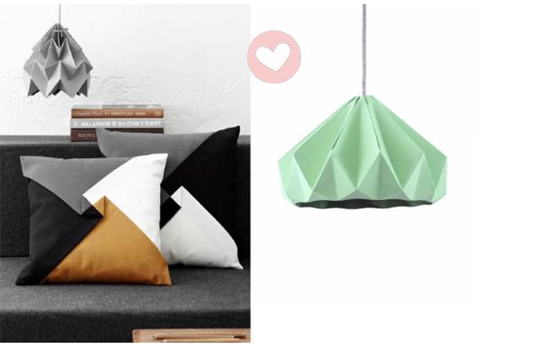 Origami lampen van Studio Snowpuppe!