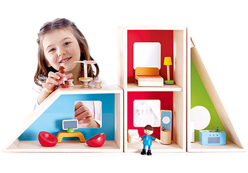 hape design poppenhuis oh yeah baby