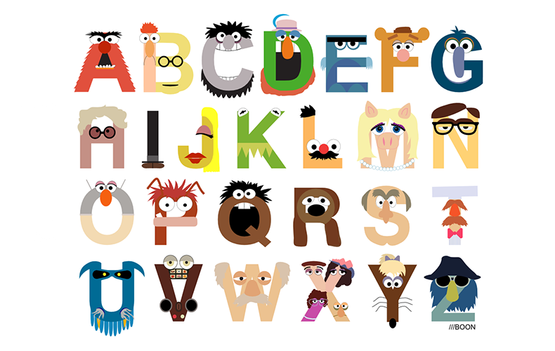 Ongebruikt De letters van het alfabet leren op 5 manieren - Oh yeah baby! EG-39