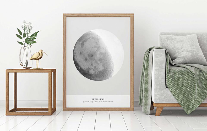 Win het perfecte kado: een maanstand poster!