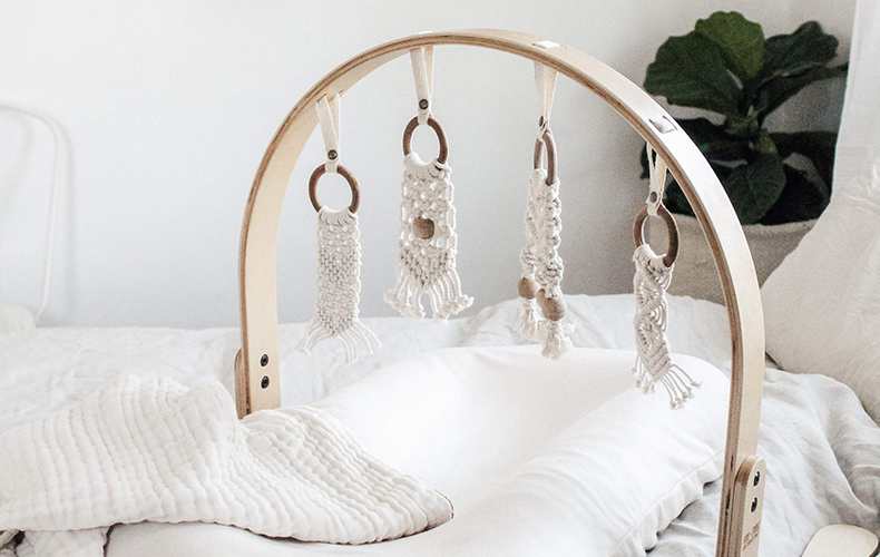 De 5 mooise houten babygym’s!